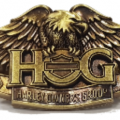 Hog eagle pin laiton